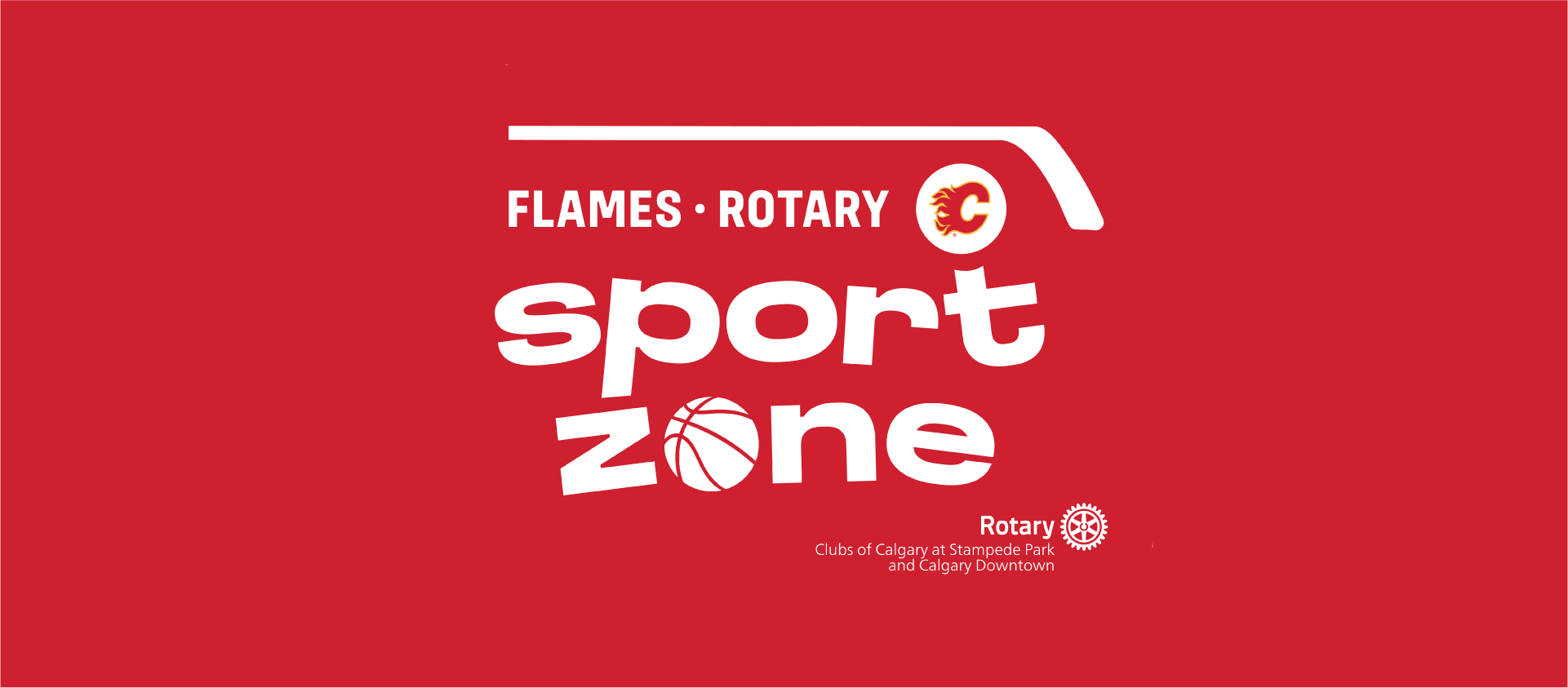 Flames Rotary Sport Zone logo